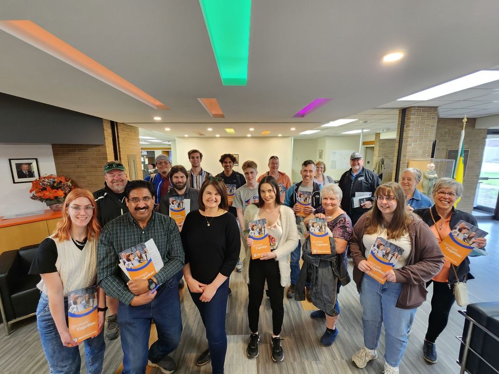 CarlaBeckSK's tweet image. One day at a time and one door at a time, we're working to earn your trust.

It's time for change.

#skpoli #cdnpoli #sask