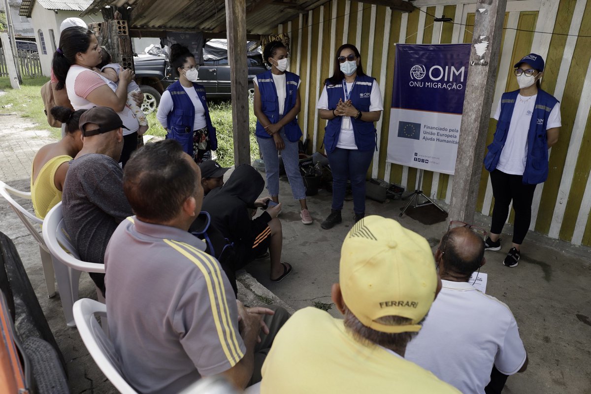 Los equipos dialogan sobre el cuidado de la salud mental, abordando temas como la ansiedad, la depresión y el estrés, contribuyendo a la promoción de la #saludmental y el bienestar de los migrantes y refugiados y las comunidades de acogida.  

Gracias a <a href="/eu_echo/">EU Civil Protection & Humanitarian Aid 🇪🇺</a> <a href="/ECHO_LatAm/">EU Humanitarian Aid | Latin America & Caribbean</a>