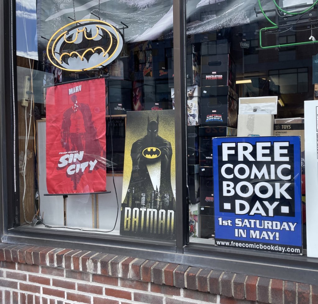 momof2boys99's tweet photo. @Freecomicbook Happy Free Comic Book Day… #FCBD2023 #freecomicbookday2023 #SpiderMan #Avengers #StarWars #Comics #dccomics #May6Sat #FreeComicBookDay https://t.co/lGp8cG99rO
