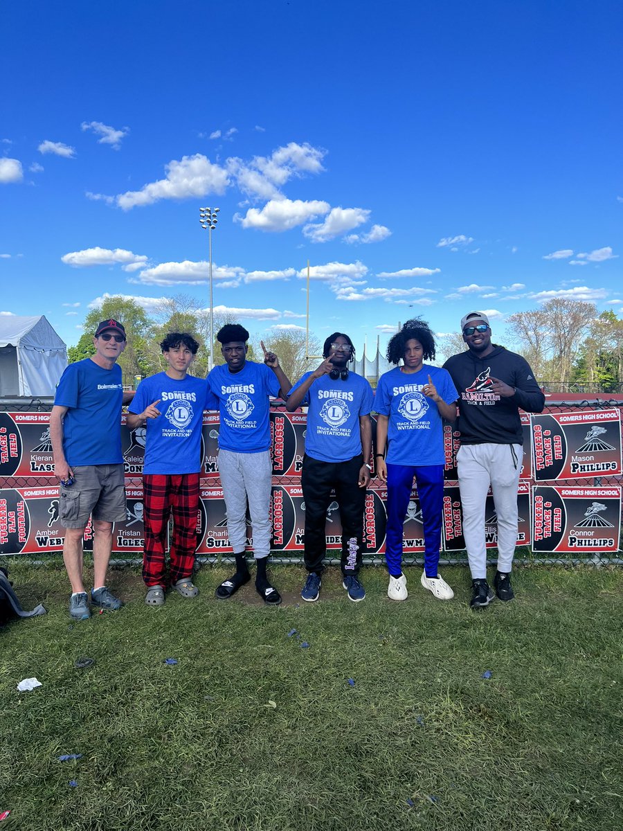 Adrian Pritchett (@apritchett17) on Twitter photo What a race! Boys 4x4 take the Somers Invitational crown with a time of 3:29.48! they take down the 4x4 record once again, being the first relay to crack the 3:30 barrier in school history! <a href="/RedRaiderAD/">Hamilton Athletics</a> <a href="/eufsd/">Elmsford UFSD</a> @realeduleader <a href="/AHHSstudent_gov/">Alexander Hamilton Student Government</a> <a href="/_Fly_Jai/">Ja</a> @migueIitoo12 What a race! Boys 4x4 take the Somers Invitational crown with a time of 3:29.48! they take down the 4x4 record once again, being the first relay to crack the 3:30 barrier in school history! <a href="/RedRaiderAD/">Hamilton Athletics</a> <a href="/eufsd/">Elmsford UFSD</a> @realeduleader <a href="/AHHSstudent_gov/">Alexander Hamilton Student Government</a> <a href="/_Fly_Jai/">Ja</a> @migueIitoo12
