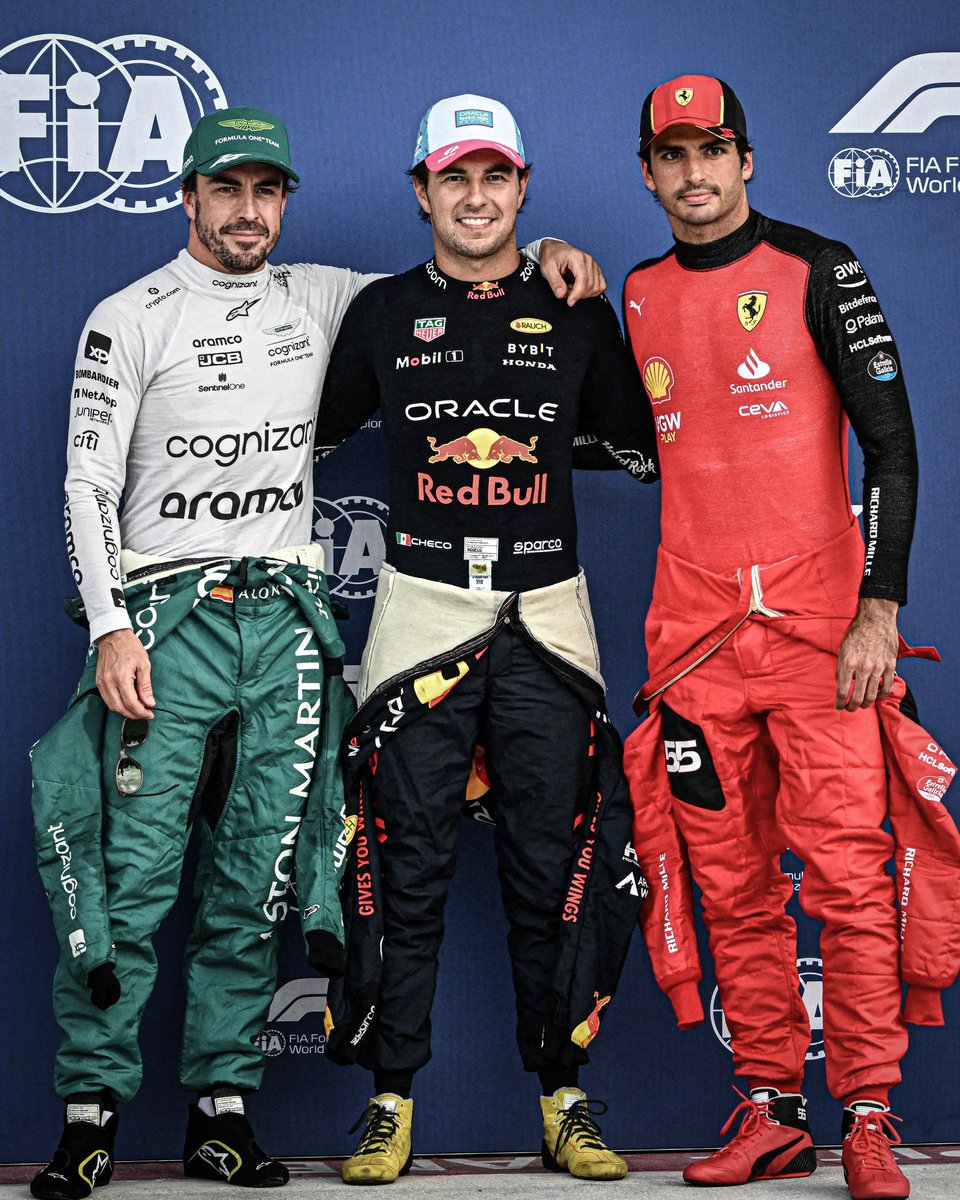 ESPNF1's tweet photo. The three amigos 🤝 https://t.co/p7sdMW4MCf