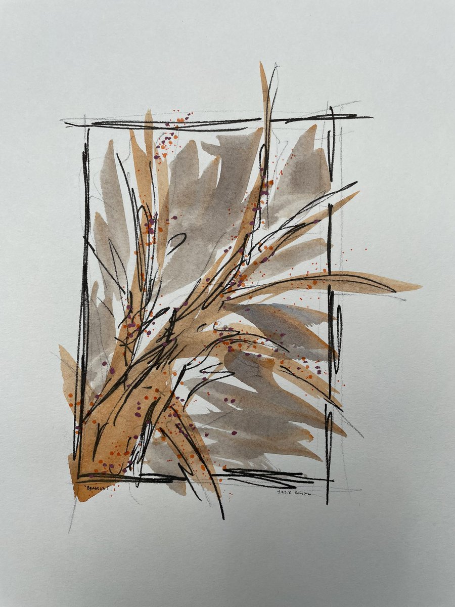 RAWL_E's tweet photo. New work #art #artist #artistsoftwitter #paint #painter #draw #illustrated #nature #plants https://t.co/a6P6CgnQu1