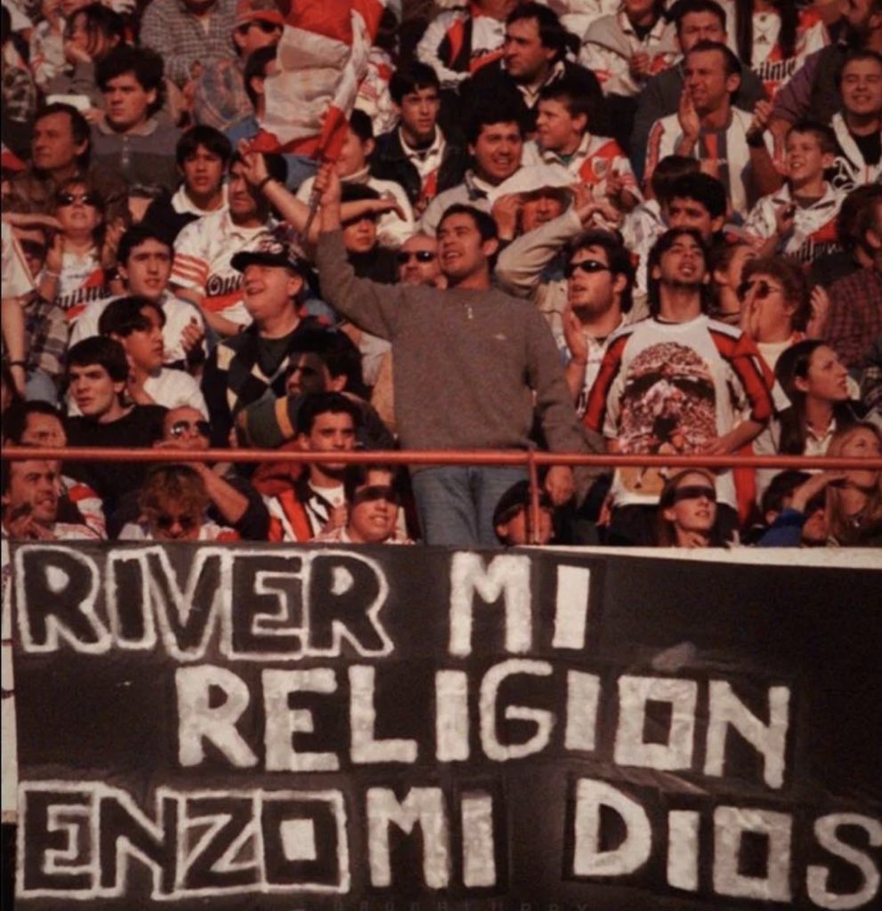 de enzo como River y de River como Enzo