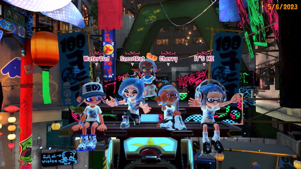 CherryFudge96's tweet photo. shout to these guys for being amazing teammates who won a 100x battle after making an awesome comeback mid-match!
#splatfest #splatoon3 #TeamWisdom https://t.co/04N5r1VX7K