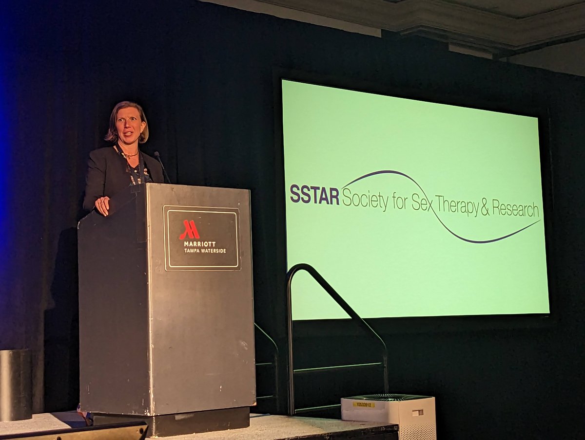 Closing remarks on a wildly successful #SSTAR2023 Conference by the new President, @moragy . So excited to see the next chapter of @TheRealSSTAR under guidance of this phenomenal, insightful, brilliant, and otherwise delightful human being.