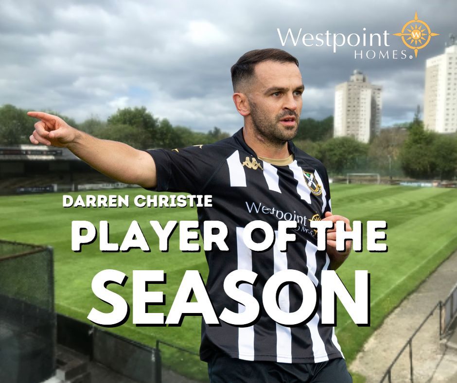 🏆Congratulations to your Pollok Player of Year 2022/23 

Darren Christie!