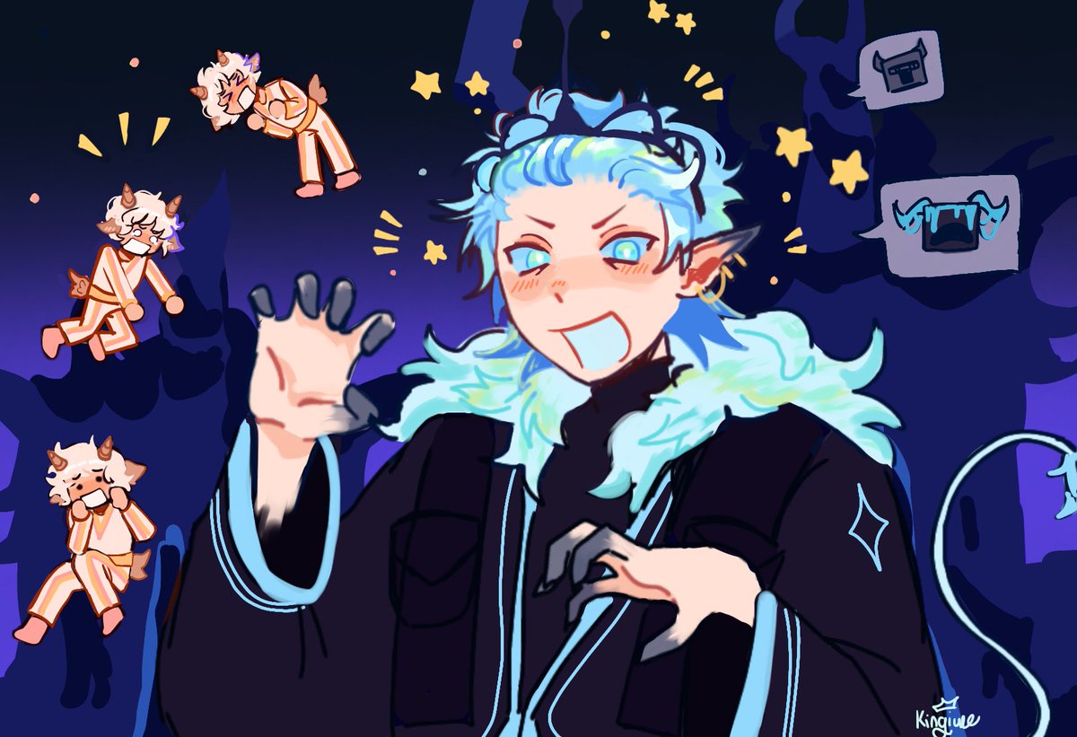 kingIune's tweet photo. the dungeon master :D !! 

| #tangotekfanart #Hermitcraftfanart | https://t.co/TA4DI4N3aD