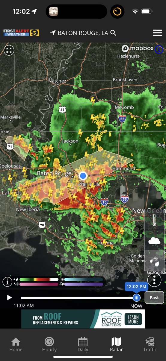 Living in Louisiana means boil crawfish rain or shine <a href="/WAFBweather/">WAFB First Alert Weather</a> <a href="/LoCoCookers/">LoCo Cookers</a> <a href="/lafishfry/">Louisiana Fish Fry</a>
