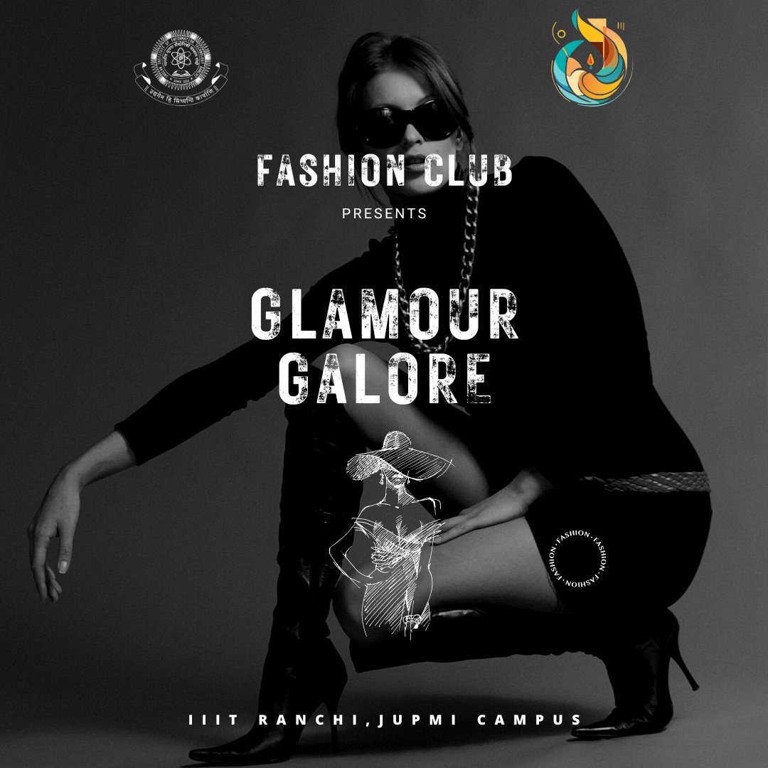 Ephemere_IIITR's tweet photo. Strap on your heels and hit the runway - #EPHEMERE's fashion galore event is here! Bold colors, daring designs, and all things fashion.👌🏽👕 Presented by Fashion Club of @IIITRanchi 
#Ephemere23 #Culariti https://t.co/fBtFna41Pj
