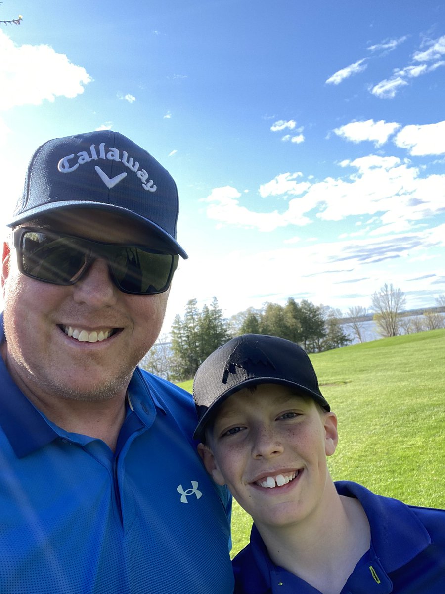 Great way to spend a Saturday night at The Brae #firstswings <a href="/GolfPembroke/">Pembroke Golf Club</a>