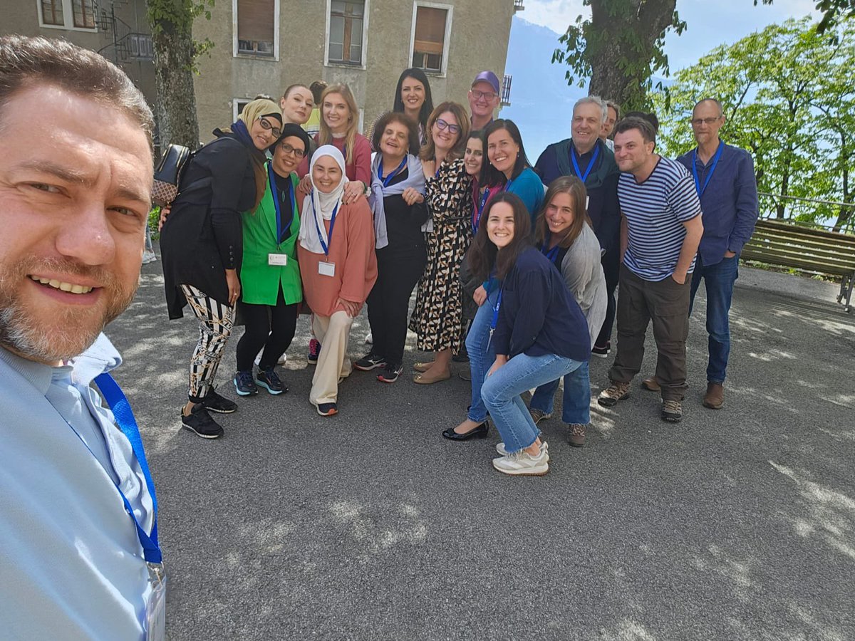 ObsBlanquerna's tweet photo. We participate in the 9th #Network4Dialogue meeting in Caux, Switzerland🇨🇭. A #dialogue meeting with a focus on #migration #interfaith #socialinclusion #refugees. Incredible activities with incredible people! https://t.co/MIDvbJrbIB