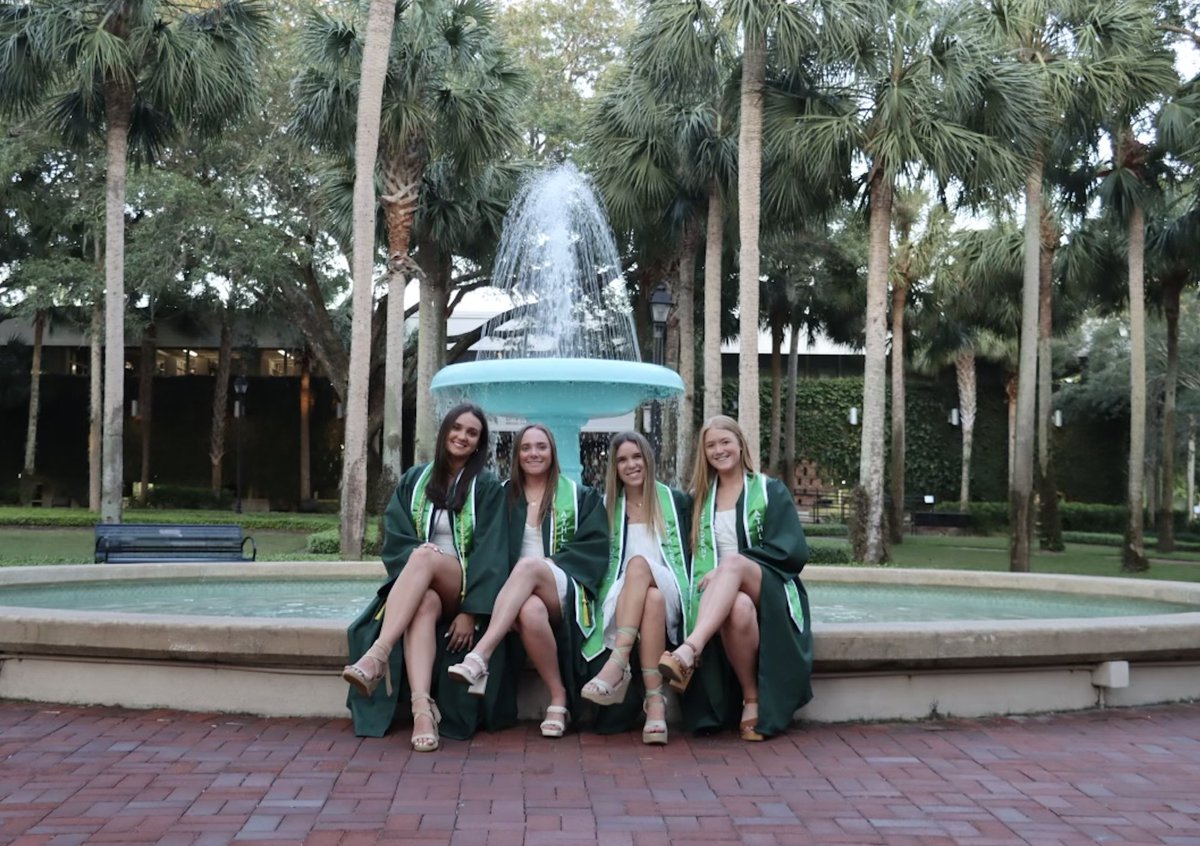 StetsonWSoccer's tweet photo. As a program we are extremely proud of these accomplished young women! Each one of them have an extremely bright future ahead of them and are well on their way to making an important impact on the world. Congratulations Class of 2023 Go Hats!!! 📚🎩💚 https://t.co/oCwRxo5DEE