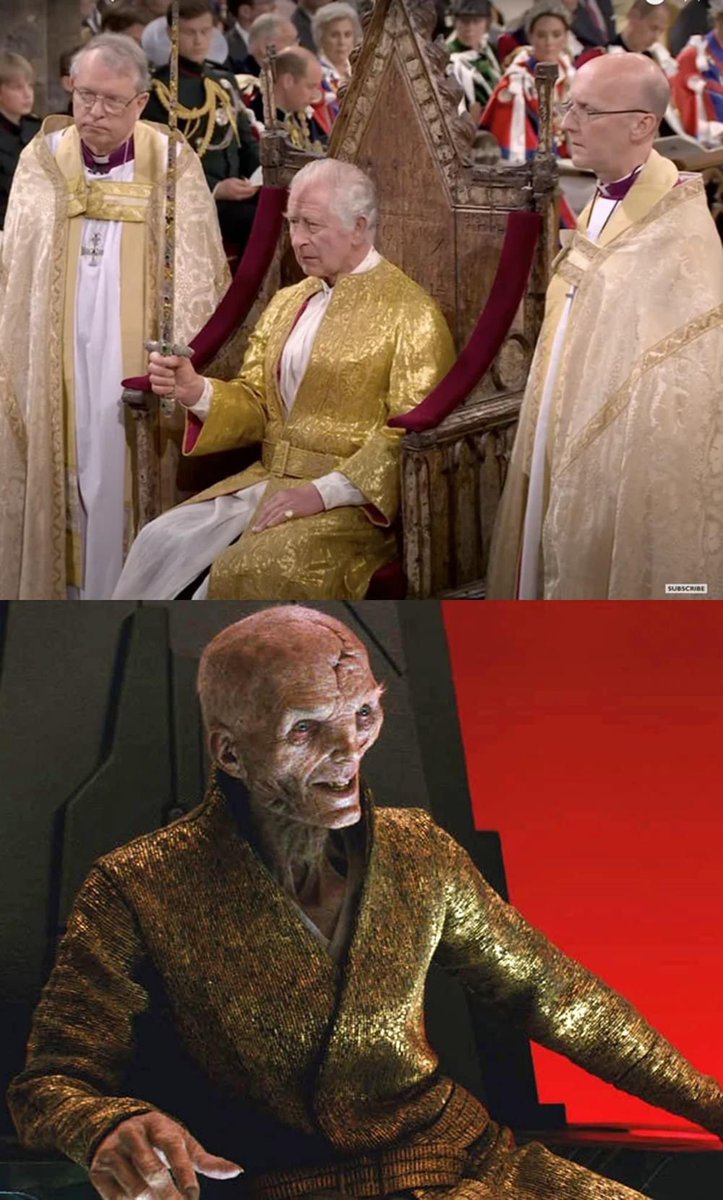 SWCultureLive's tweet photo. Somehow… Snoke returned. 👑

#Coronation #StarWars https://t.co/OcSfOxGQEe