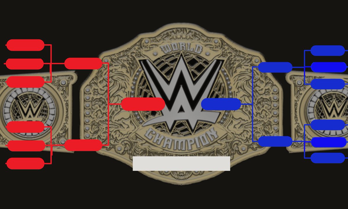KayFabulous80's tweet photo. I made a bracket for the upcoming title tournament! Feel free to use it, just give me credit. #WWE #WorldHeavyweightTitleTournament #Backlash #BigGoldBelt #RawTitle #WWERaw https://t.co/sbSg0g3AIN