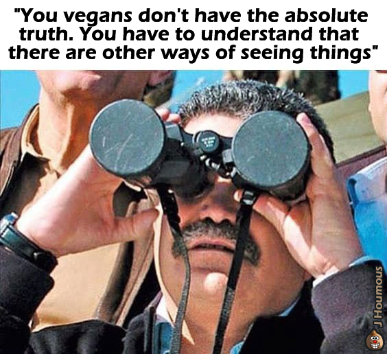 j_hummus's tweet photo. #veganhumor #veganmeme #veganmemes #veggiememes #vegetarianhumor #vegetarianmemes #vegan #vegans #veganism #carnism #speciesism #carnists #meateaters #speciesists #nonvegans #antivegans https://t.co/DsruPYvaMb