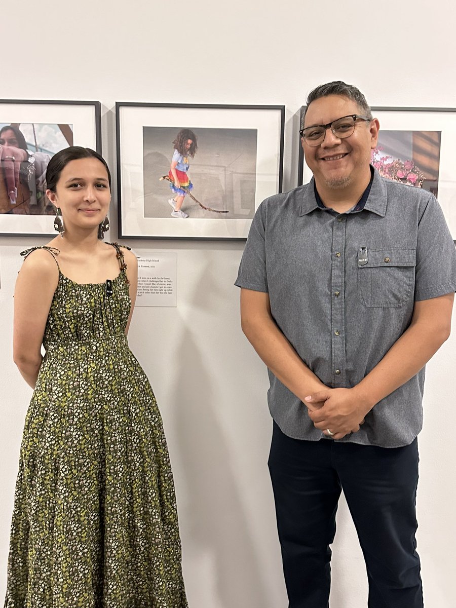 Congratulations to our @EastwoodBoxers and their photography teacher Mr. Perez, who have their photography displayed @MFAH for the year. What an honor! @HISDHighSchools