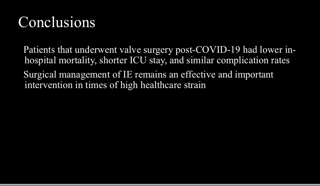 Marek Polomsky (@marekpolomskymd) on Twitter photo Congrats to <a href="/Abingason/">Arnar Ingason</a> for presenting our study of endocarditis trends & surgical outcomes pre and post COVID pandemic at #AATS2023 <a href="/UVMLarnerMed/">UVM Larner Med</a> <a href="/AATSHQ/">AATS</a> Congrats to <a href="/Abingason/">Arnar Ingason</a> for presenting our study of endocarditis trends & surgical outcomes pre and post COVID pandemic at #AATS2023 <a href="/UVMLarnerMed/">UVM Larner Med</a> <a href="/AATSHQ/">AATS</a>