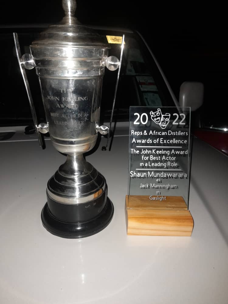 Last show in Sunderland completed tonight!  1st city down touring with the Lion King. It's been an awesome ride so far and there's so much more to come! To top it off,  just found out that back in Zim I've won the best actor award at the Reps theatre Afdis awards of excellence!