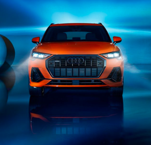 GeraldJAudi's tweet photo. Shine brightly with the LED headlights and the Singleframe grille of the 2023 Audi Q3. https://t.co/D6gTzMRy8A