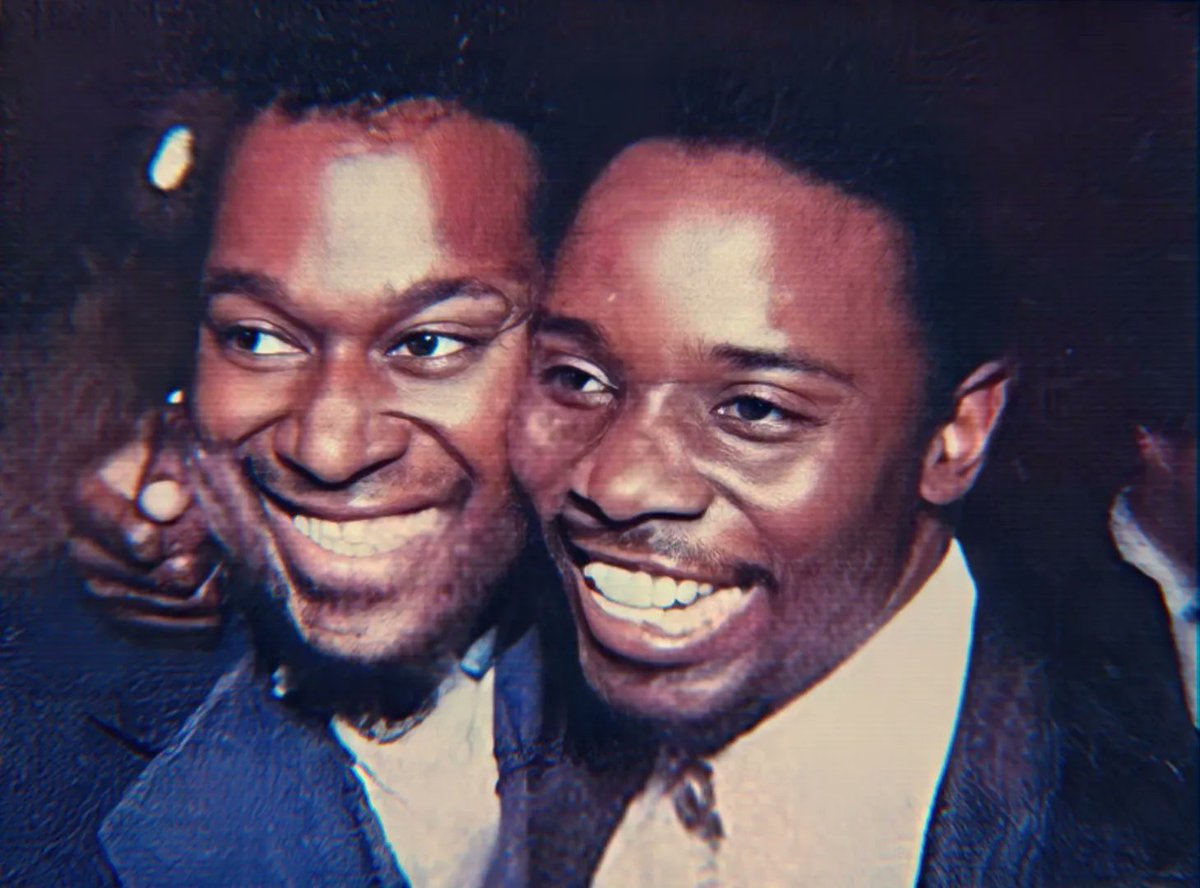 #FB During an event with the legendary Luther Vandross, circa mid 80’s.