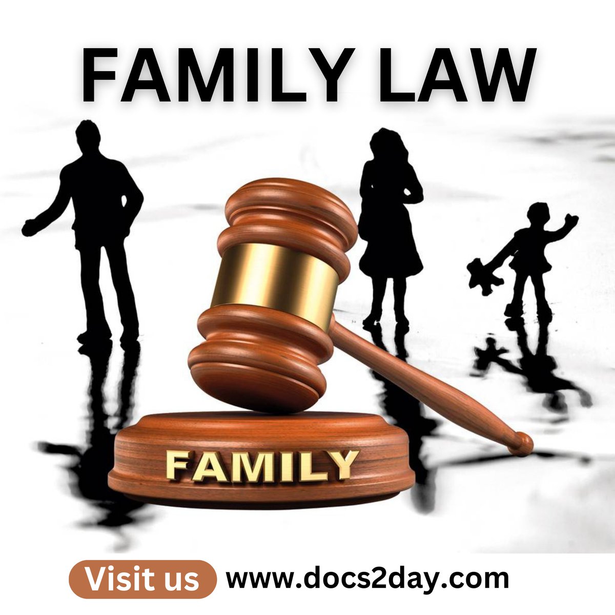 𝐅𝐀𝐌𝐈𝐋𝐘 𝐋𝐀𝐖

𝐕𝐢𝐬𝐢𝐭 𝐮𝐬: docs2day.com

#FamilyLaw #Divorce #ChildCustody #Alimony #ChildSupport #DomesticViolence #PrenuptialAgreement #MarriageCounseling #Adoption #GrandparentsRights #SameSexMarriage #FosterCare #ParentalRights #LegalSeparation