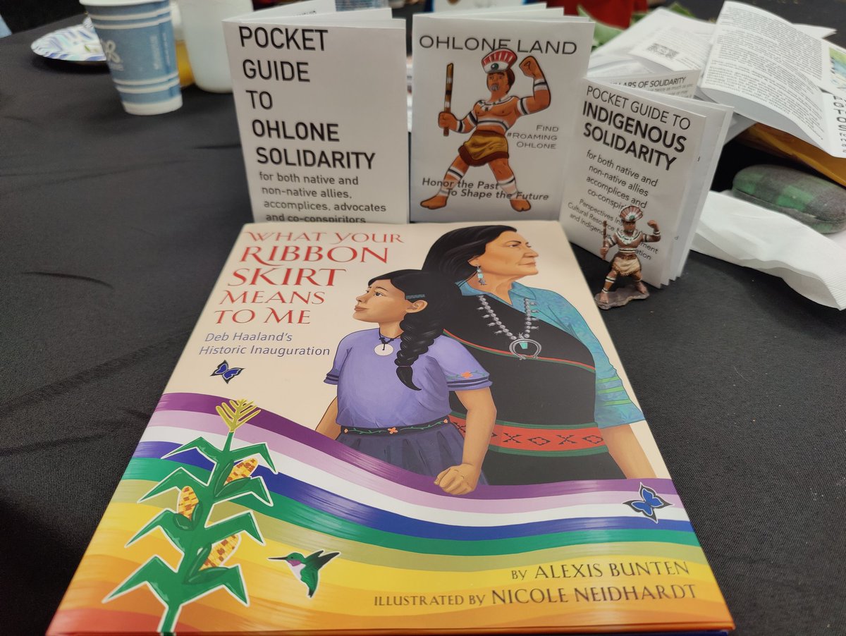 What your ribbon skirt means to me.  #DebHaaland Historic Inauguration by #alexisbunten illustrated by Nichole Neidhardt
#RoamingOhlone @RoamingOhlone
In #Rumsen
#OhloneLand #honorNativeLand #HonorThePastToShapeTheFuture #MMIW