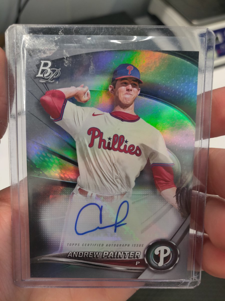 SlenderNFT's tweet photo. @Iminsearchof Painter Bowman auto $40
Painter Leaf auto $30
Kim Topps auto $15 https://t.co/nH6QsKk9N6