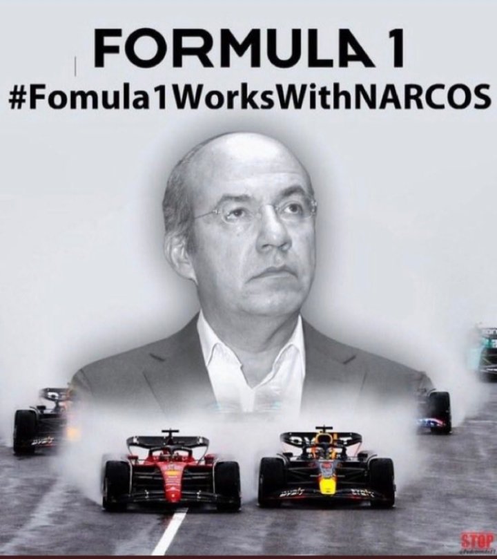 galletoman's tweet image. #Formula1WorksWithNARCOS 
@FelipeCalderon #Fecal