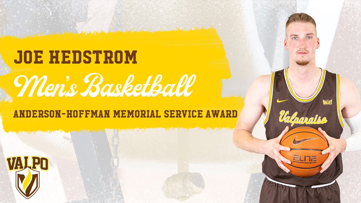 valpoathletics's tweet photo. Here are your finalists for the Anderson-Hoffman Memorial Service Award (1/2):

🏀 Joe Hedstrom, @ValpoBasketball
🥎 Taylor Herschbach, @ValpoSoftball
🏈 Sam Hafner, @ValpoUFootball
🏀 Maya Dunson, @ValpoWBB

#GoValpo #ARCAwards https://t.co/UuYp2y9Q0R