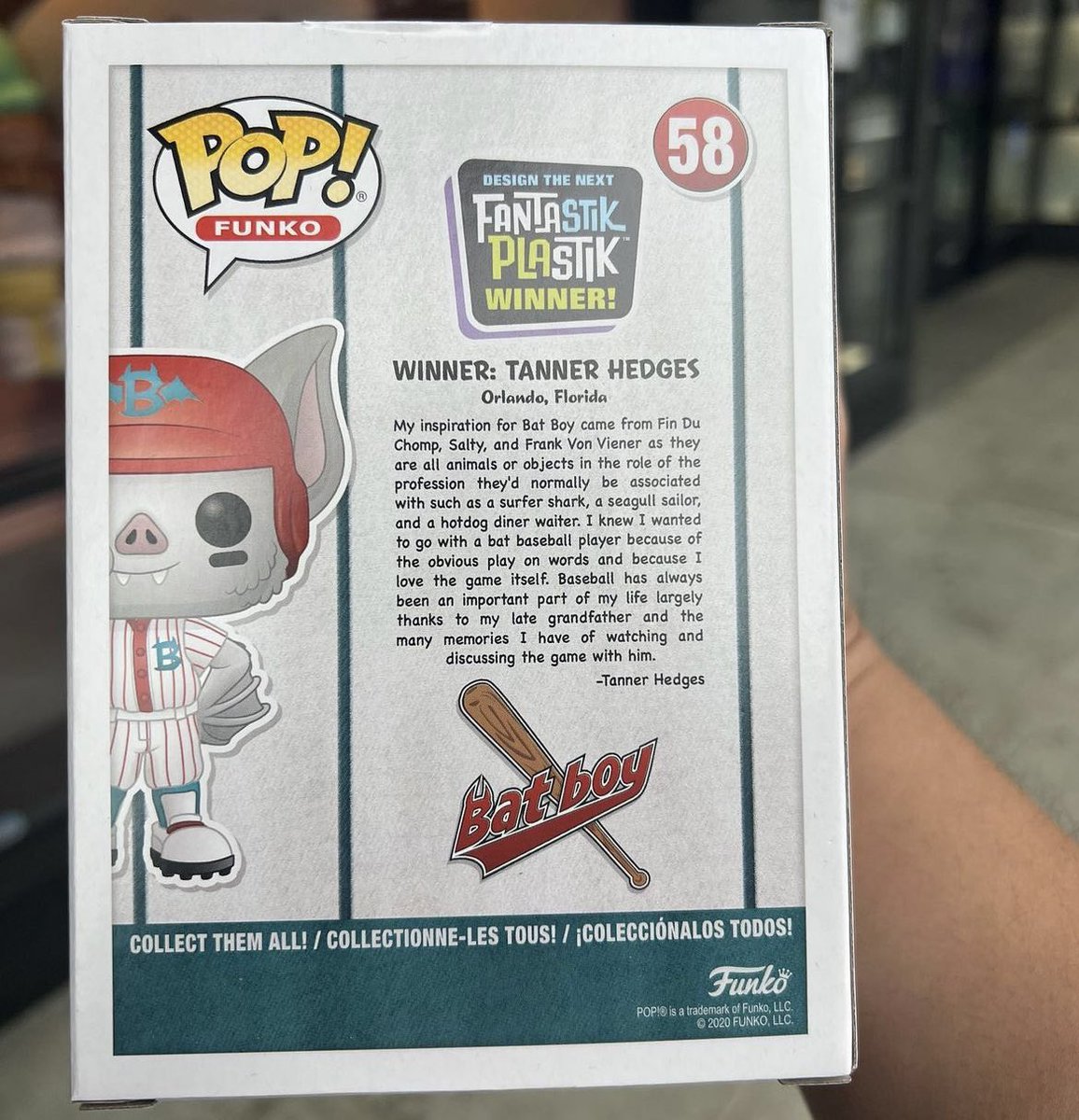 FunkoPOPsNews's tweet image. In person with the Funatics Days Out exclusive Bat Boy Funko POP! Limited to just 1000 pieces ~ thanks @xjonbovax via @funko_hq_fanatics ~ #FDO #FunDaysOut #FunaticsDayPut #FPN #FunkoPOPNews #Funko #POP #POPVinyl #FunkoPOP #FunkoSoda