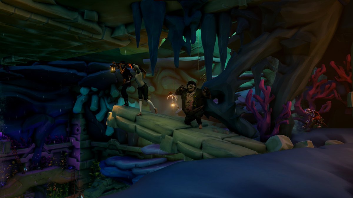 A daring crew of pirates explores an underground shrine, with riches and danger at every turn.

Theme: Travel Poster
<a href="/SeaOfThieves/">Sea of Thieves</a> #SoTShot