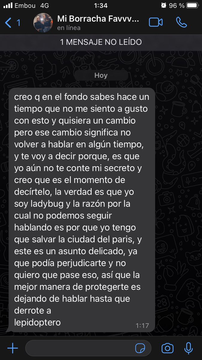 CristoG08's tweet photo. Me acaban de dejar x Puto WhatsApp https://t.co/s3fk8hGqbc