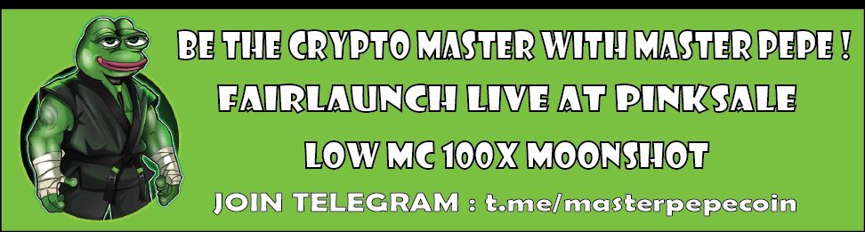 MasterPepeCoin's tweet image. 😎Hey Peeps, We Are Happy To Announce That 10 Bnb Sc Has Been Reached There Is No Limit Of Hardcap We Can Even Raise 50, 100 Bnbs Currently Raised 26 bnb 😎

Pinksale Buy Link

pinksale.finance/launchpad/0xc8…

Keep Supporting ,Keep Buying 
I will not let down my any buyer  Kyced Audited