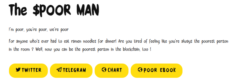 $POOR - ERC20 tweet media