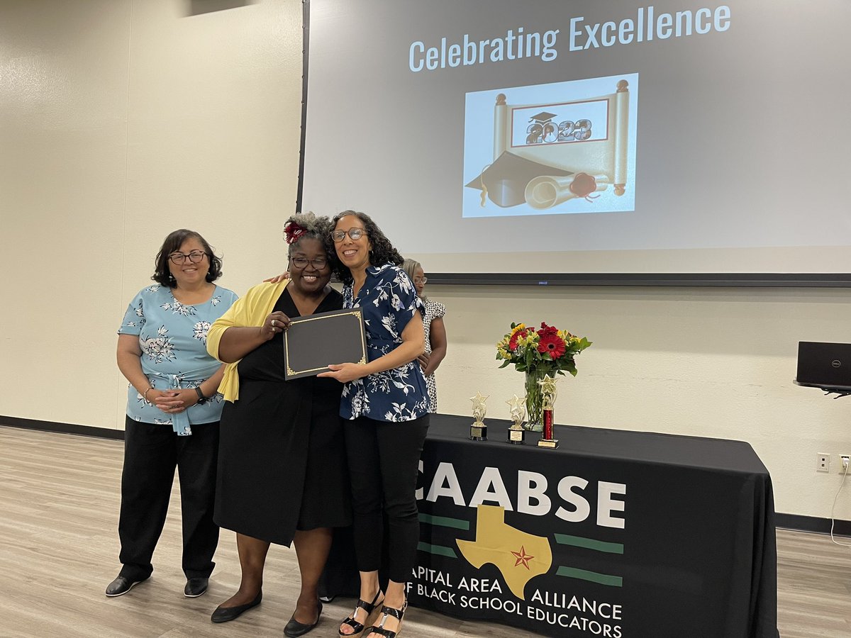 Congratulations Ms. Gaines! Well deserved!💫