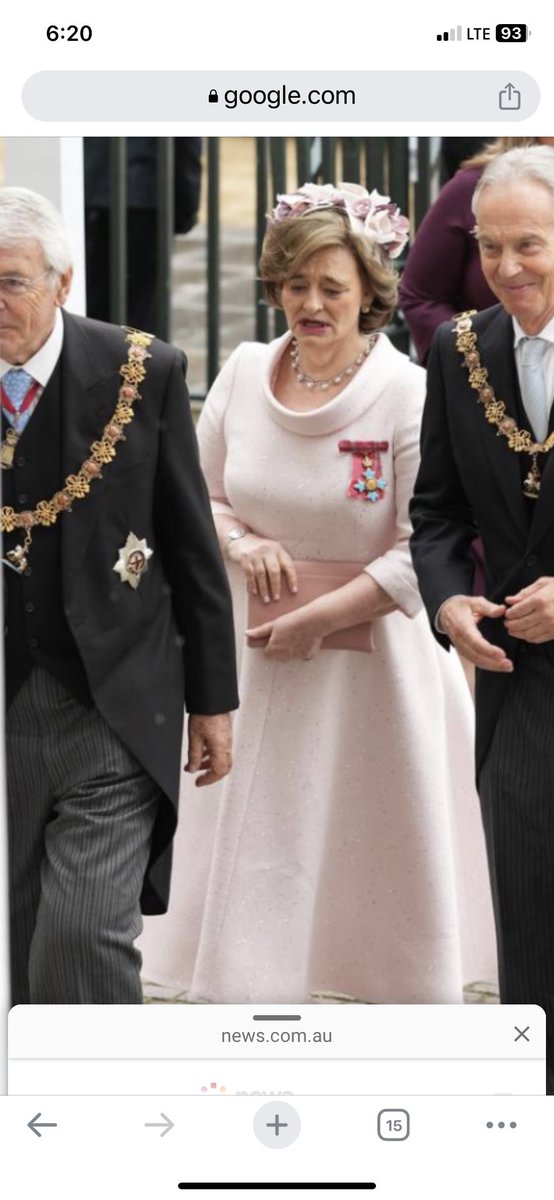 Cherie Blair giving me Dolores Umbridge vibes