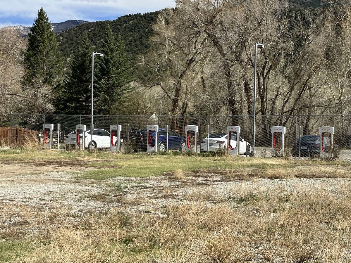 Tony Heller on Twitter "A new record at the Tesla charging station in