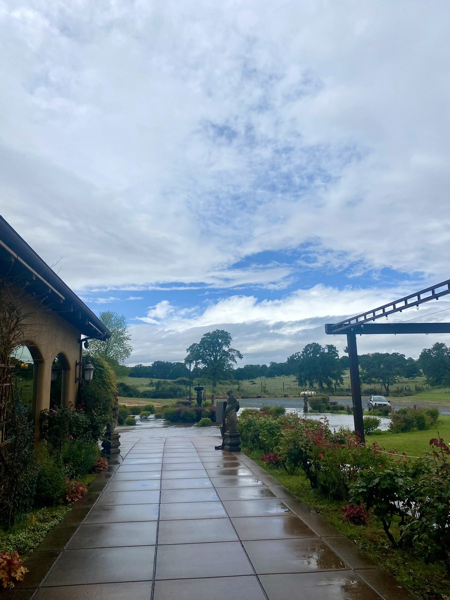 NaggiarVineyard's tweet photo. @kcraFinan just as you predicted. The rain has stopped and the concert can take place. Thank you for your expertise 🙏🏻 https://t.co/r1zTI4oHar