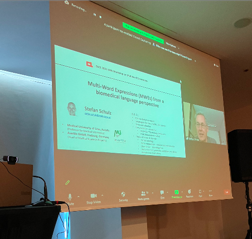AaronHan2013's tweet image. Successful Keynote: MWEs in Clinical NLP and Healthcare Text Analysis | Asma Ben Abacha and Goran Nenadic #MWE2023 #EACL2023 #multiword