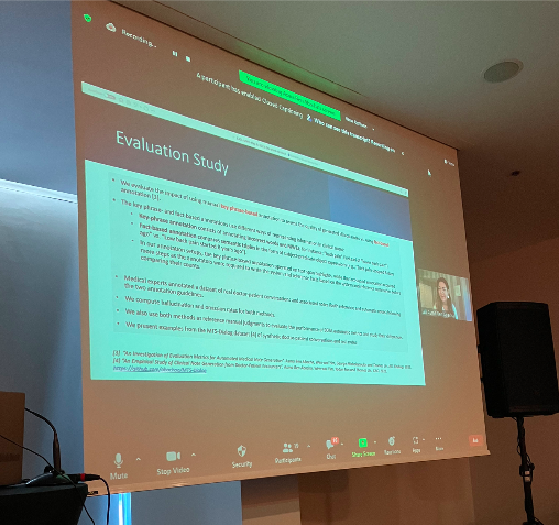 AaronHan2013's tweet image. Successful Keynote: MWEs in Clinical NLP and Healthcare Text Analysis | Asma Ben Abacha and Goran Nenadic #MWE2023 #EACL2023 #multiword