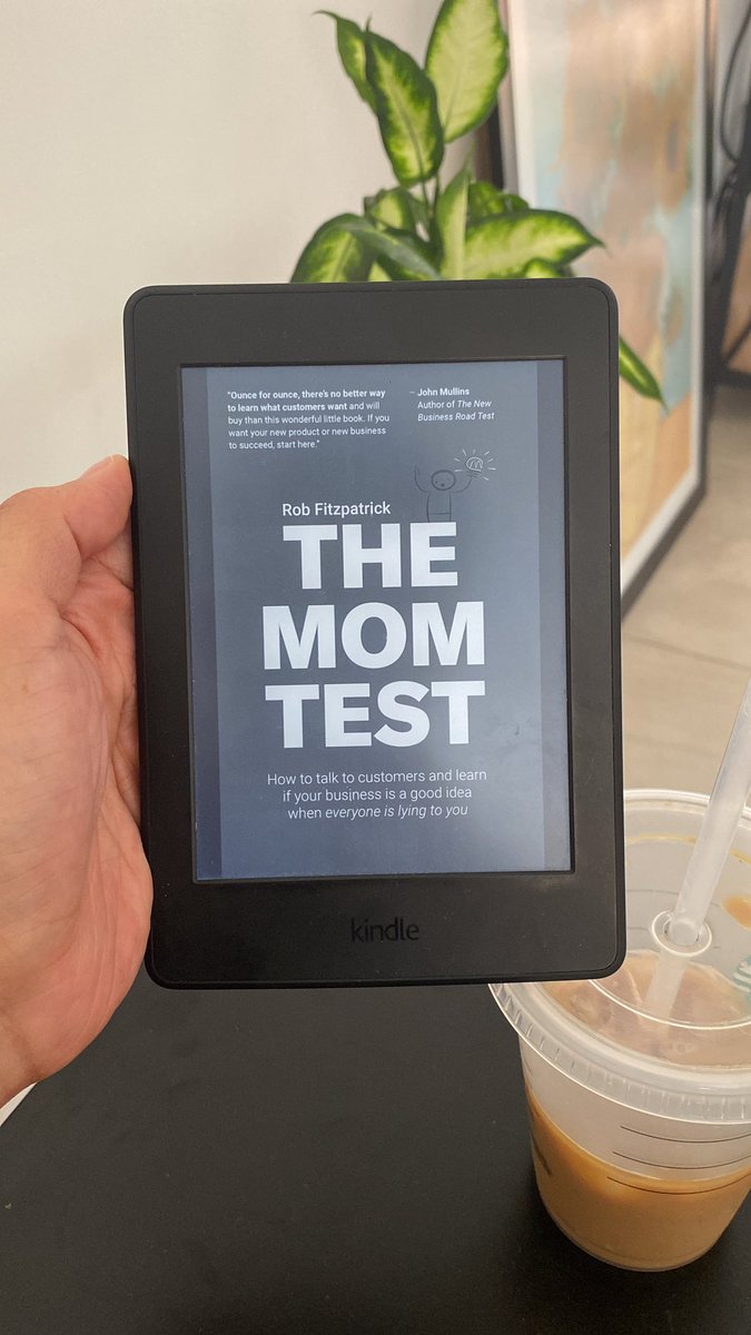 CarlosVazter's tweet photo. Considero que con Taim aún estamos en la etapa de validación, así que vamos a leernos este libro para aprender más sobre cómo hablar con nuestros usuarios  y evitar que nos cancelen las suscripciones 😂 https://t.co/ObzibagiBG