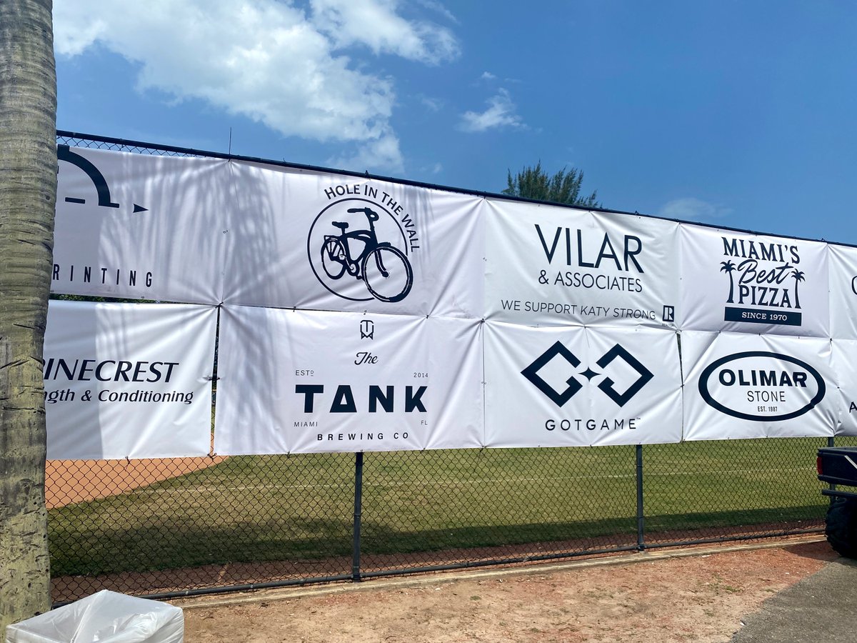 ArtPixels305's tweet image. We, @ArielAces @Pixelwarps got to help out a bit for the Katy Strong Wiffle Ball Classic Tournament benefiting Katy Puig. Super shoutout to @SergiosPrinting putting this all together so fast for the community w/ the help of tons of volunteers &amp;amp; sponsors. #KatyStrong 💪🏼 #KSWBC