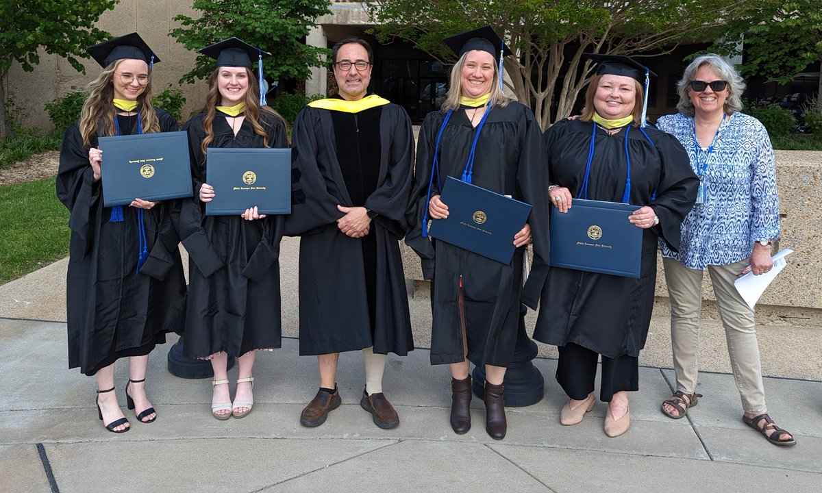 It's Graduation Day! So happy for all of our MLS graduates!