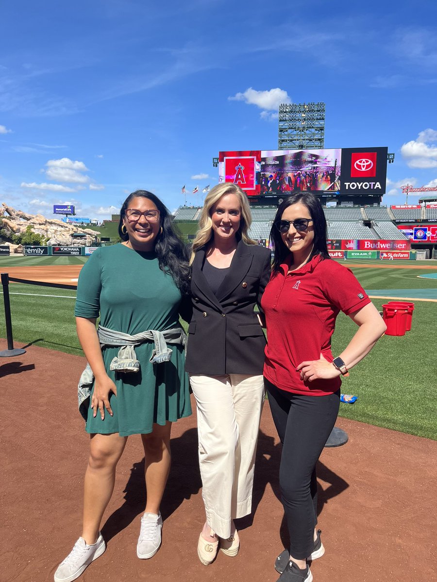 #WomenInBaseball checking in.