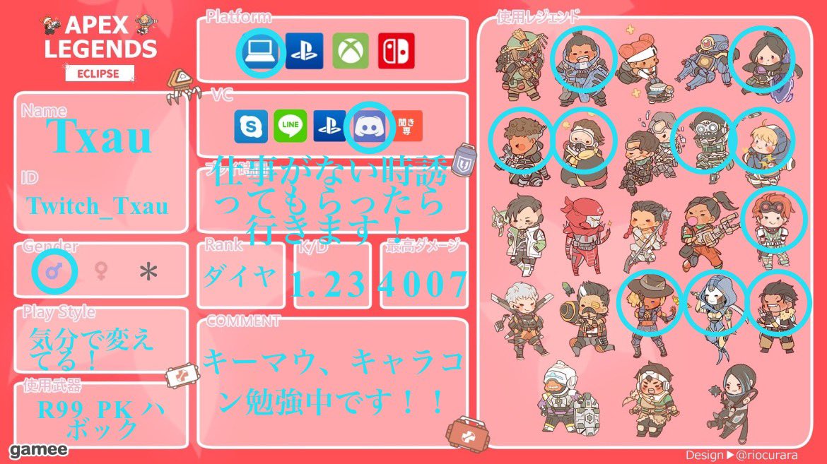 Txau(たう) tweet media