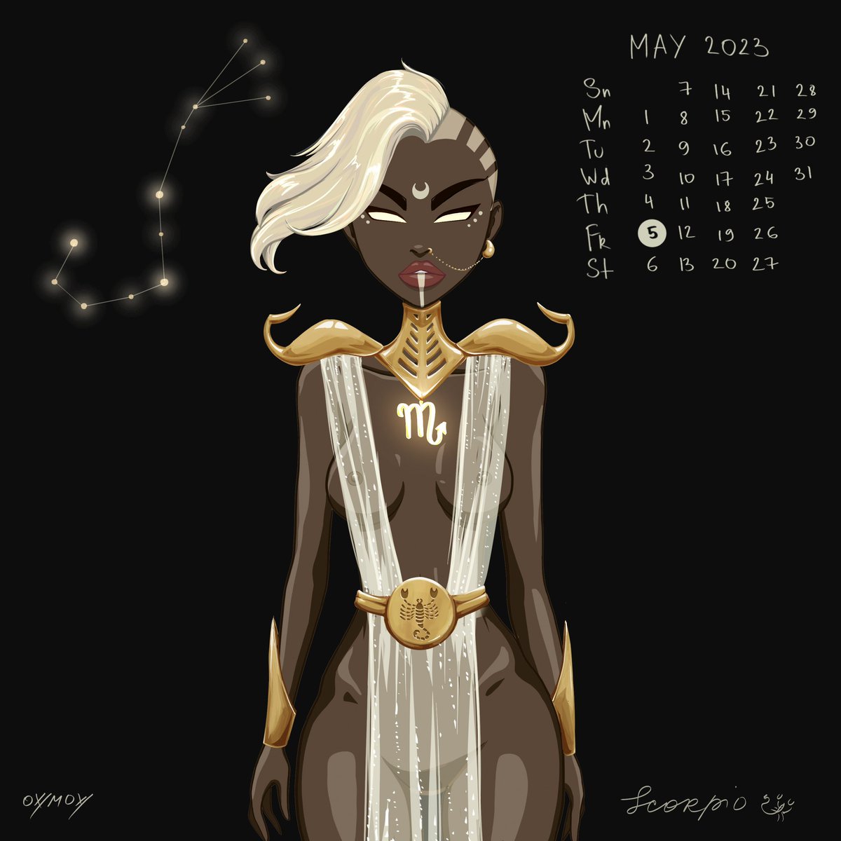 My new FullMoon Chick
This full moon is definitely special - lunar eclipse in Scorpio, retrograde Mercury, opposition of the Sun and the Moon in Mars…. Powerful time of changes, time of ‘letting go’ 

#ZodiacChicks

#fullmoom #zodiac #fullmooninscorpio