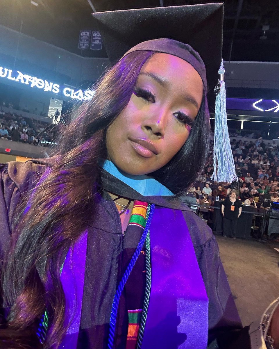 another degree finer👩🏾‍🎓✨ #masteredit