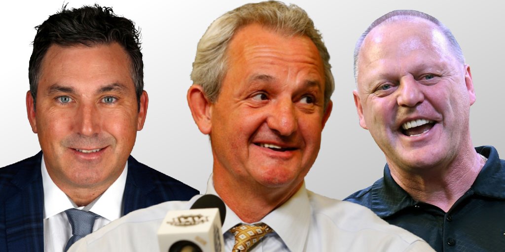 SteveWarneMedia's tweet image. Your 2022 Jack Adams Finalists. The curse is real. #NHL #Brunette #Sutter #Gallant