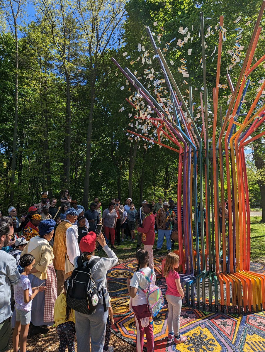 Beam Center (@beamcenternyc) on Twitter photo Glorious day, jubilant community. Thank you <a href="/vcpalliance/">Van Cortlandt Park Alliance</a> <a href="/NYCParks/">NYC Parks</a> and the Pinkster Players for welcoming Baobab: Tree Of Life by <a href="/artoftijay/">artoftijay</a> into your sacred space. Glorious day, jubilant community. Thank you <a href="/vcpalliance/">Van Cortlandt Park Alliance</a> <a href="/NYCParks/">NYC Parks</a> and the Pinkster Players for welcoming Baobab: Tree Of Life by <a href="/artoftijay/">artoftijay</a> into your sacred space.