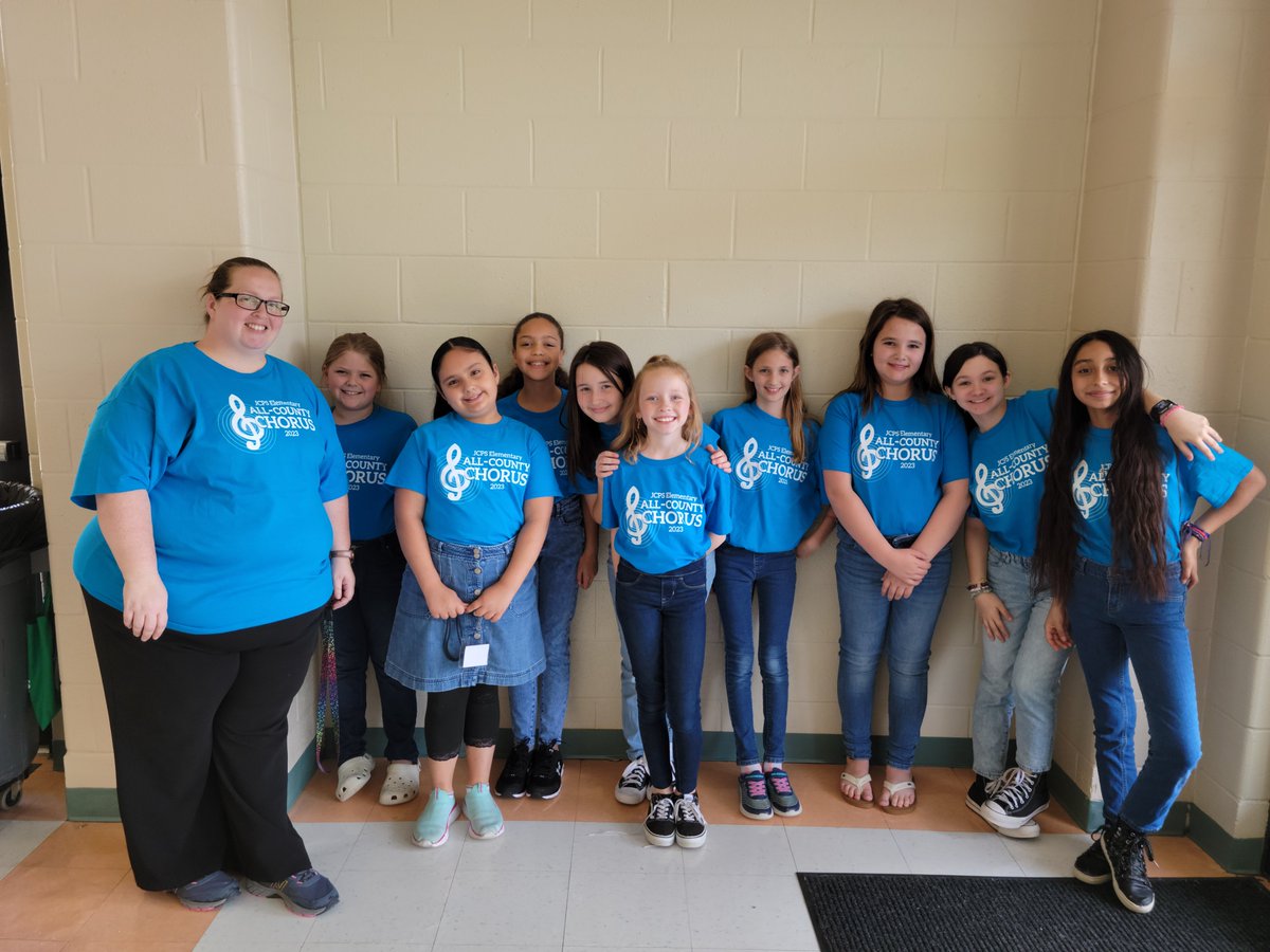 What a wonderful day of music spent with these amazing singers and wonderful kids! All-County Chorus 2023 in the books!  <a href="/PineLevelES/">PineLevelES</a>